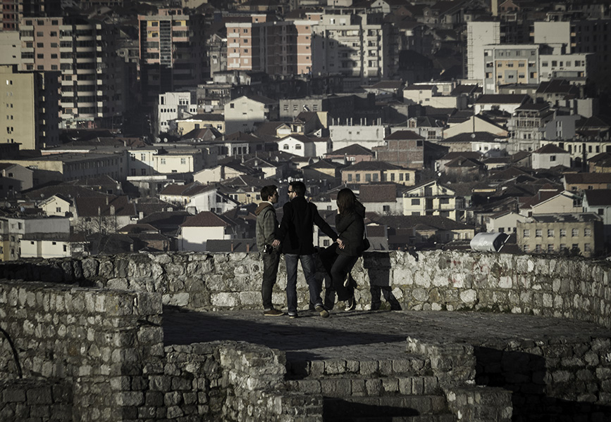 018 View from Rozafa Castle of Shkodra, Albania, 2015