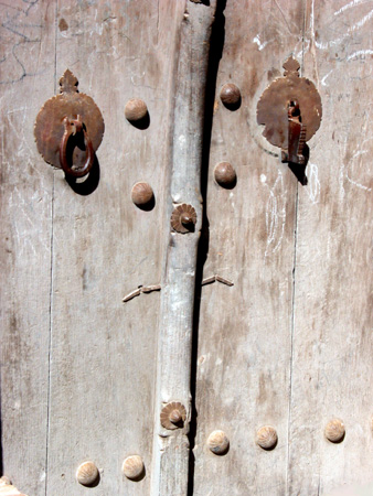 Arg-e Bam (Bam Citadel), Iran: Doors to the Mirza Naim School