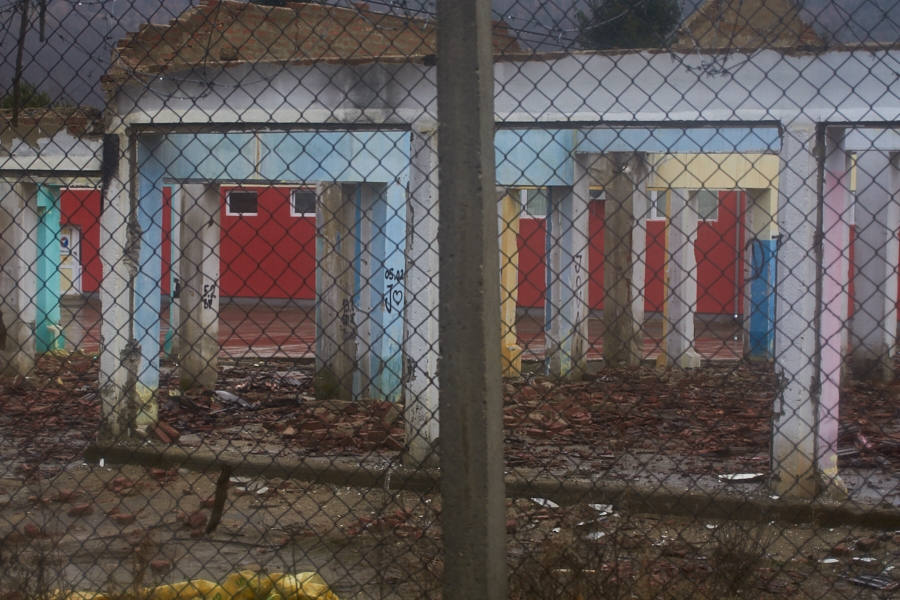 048 "Osterode", former Romani IDP camp in North Mitrovica, Kosovo, in 2016