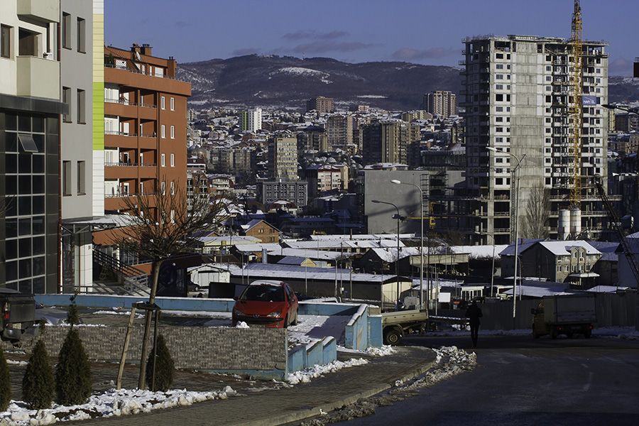 032 City view from Dragodan neighborhood, Prishtina, Kosovo, in 2014