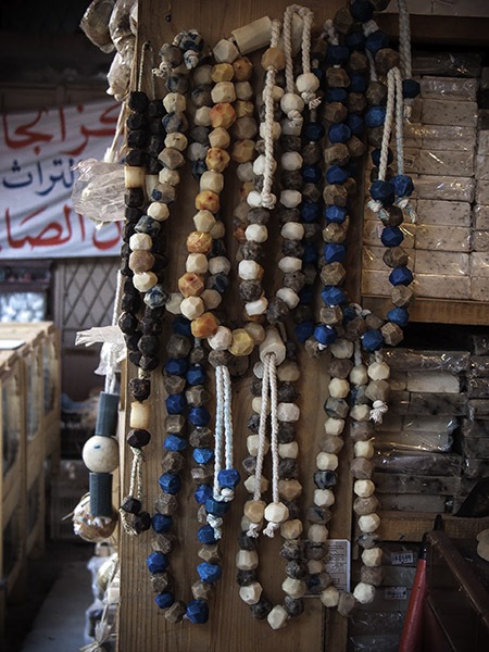 36 Tasbih (religious beads) from soap -- Tripoli, Lebanon