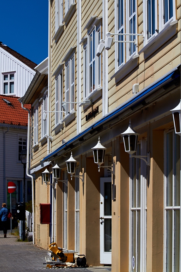 018 Street scene in Grimstad, Sørlandet, Norway