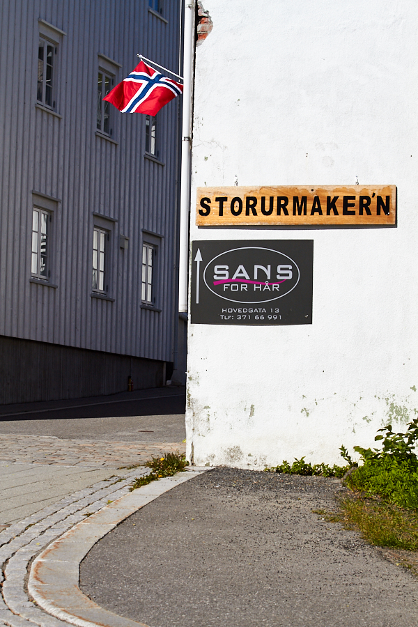 Street in Tvedestrand, 2019 — Agder County, Sørlandet, Norway